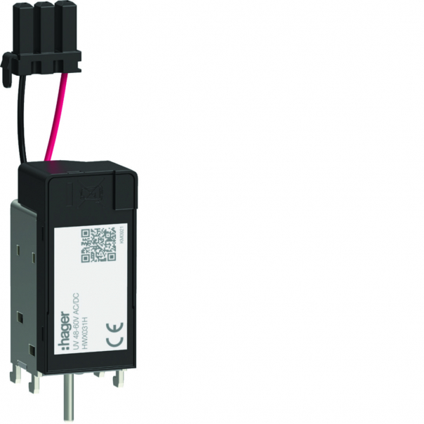ACB HW Wyzwalacz podnapięciowy 48-60V AC/DC (UV) dostarczne luzem - HWX031HSA - HAGER - BERKER