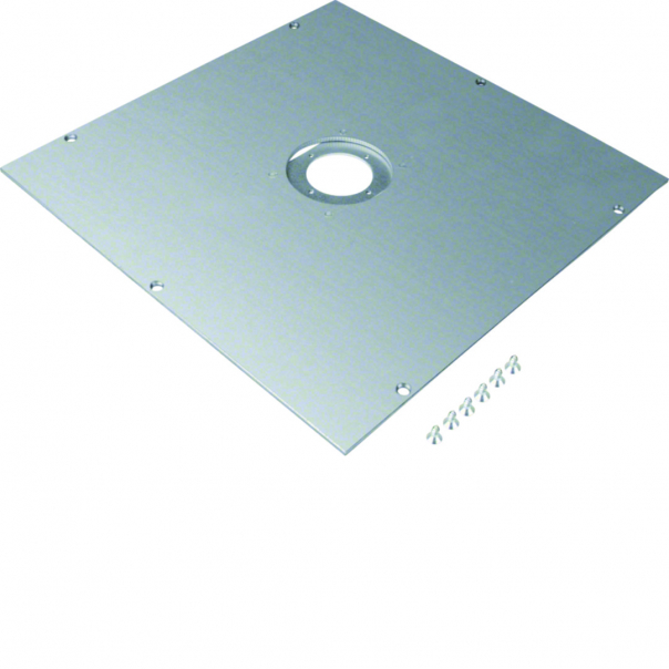 tehalit.UK Pokrywa montażowa dla UD roz.3 GBZ fi50mm stal ocynkowana - UDM3050GBZ - HAGER
