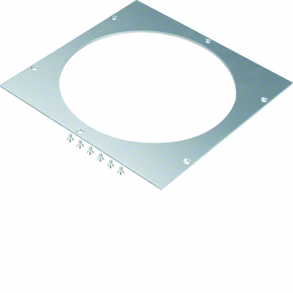 tehalit.UK Pokrywa montażowa dla UD roz.2 R2 fi242mm stal ocynkowana - UDM2242R2 - HAGER