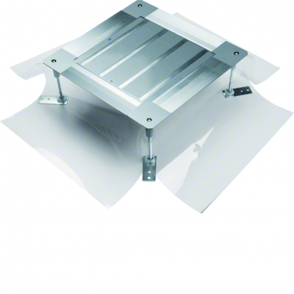 tehalit.UK Uniwersalna puszka podłogowa na nóżkach rozmiar 2 165-215mm stal - UDH2165215 - HAGER