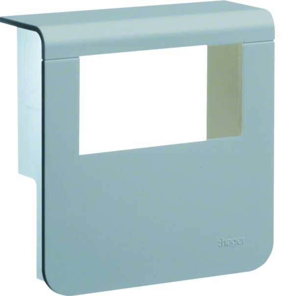 tehalit.SL Pokrywa nośnika urządzeń 20x80 2*45x45 alu - SL20080932D1 - HAGER