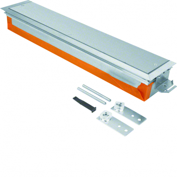 tehalit.BK Końcówka kanału wanna stalowa BKW 600x(90-130)mm stal - BKWE600090 - HAGER