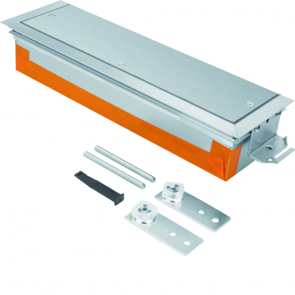 tehalit.BK Końcówka kanału wanna stalowa BKW 400x(60-100)mm stal - BKWE400060 - HAGER