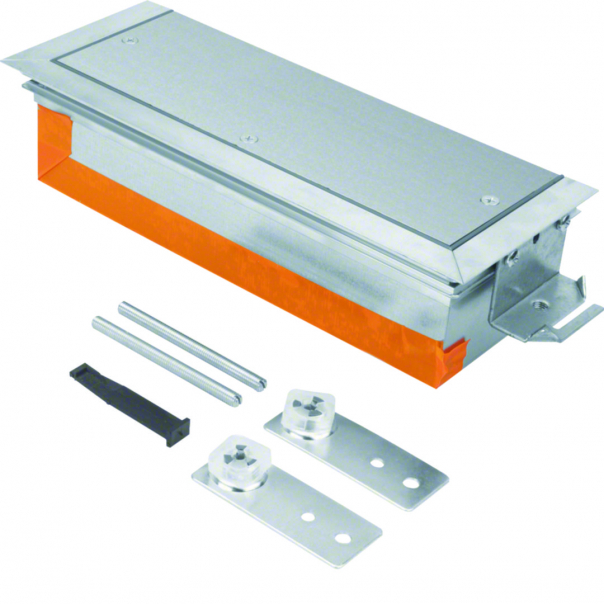 tehalit.BK Końcówka kanału wanna stalowa BKW 300x(60-100)mm stal - BKWE300060 - HAGER