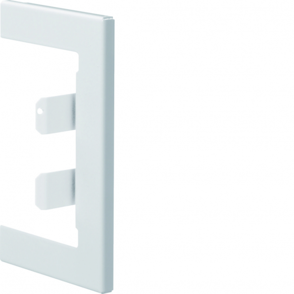 tehalit.BR65/BRS Maskownica przebicia 65x100, biała - BR65100W9016 - HAGER