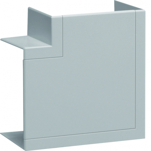 tehalit.BR65/BRS Kąt płaski 65x100, PC-ABS, jasnoszary - BR651005H7035 - HAGER