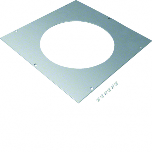 tehalit.UK Pokrywa montażowa dla UD roz.3 R2 fi242mm stal ocynkowana - UDM3242R2 - HAGER