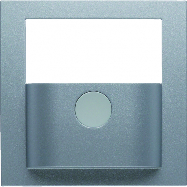 KNX e/s B.x Płytka czołowa do modułu czujnika ruchu KNX, alu mat, lak. - 80960483 - HAGER