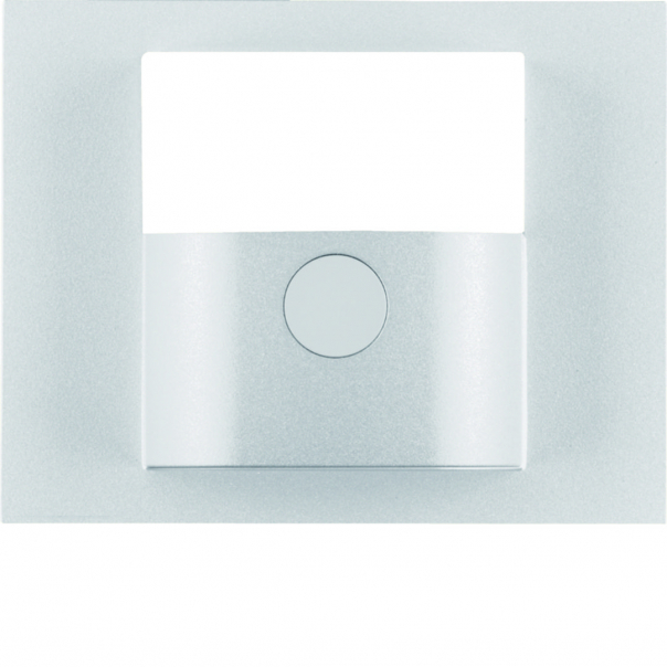 KNX e/s K.x Płytka czołowa do modułu czujnika ruchu KNX, alu mat, lak. - 80960471 - HAGER