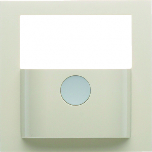 KNX e/s B.x Płytka czołowa do modułu czujnika ruchu KNX, kremowy, połysk - 80960452 - HAGER
