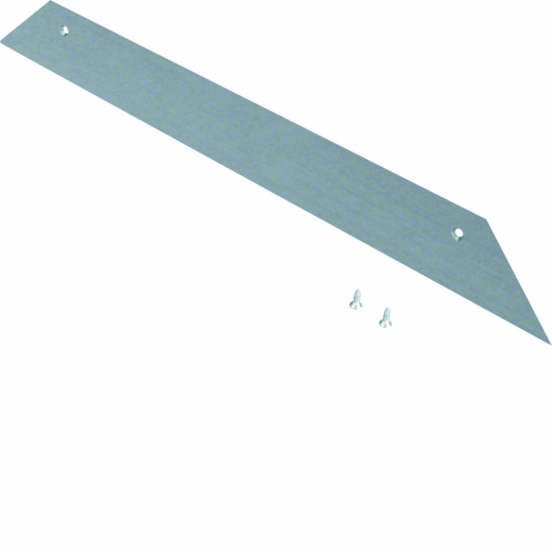 tehalit.AK Końcówka 2-str skos pokrywy 250X40mm stal - AKE2500402 - HAGER
