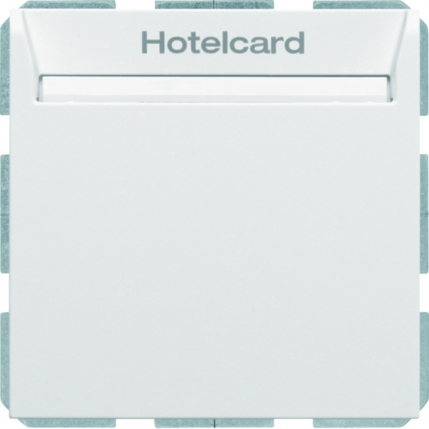 B.3/B.7 Łącznik przekaźnikowy na kartę hotelową, biały, mat - 16409909 - HAGER