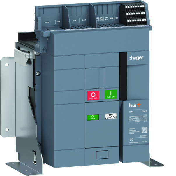 ACB HW1 1250A 3P Rozłącznik powietrzny stacjonarny - HW1W312FS - HAGER