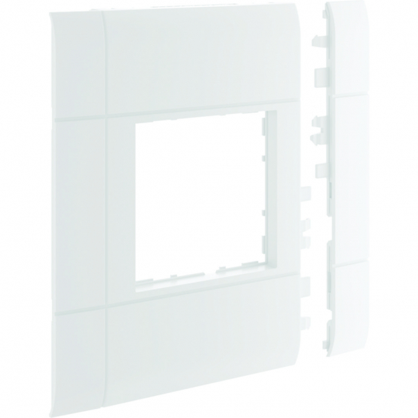 tehalit.WA Maskownica 120mm 1-krotna 50x50mm PC-ABS bezhalogenowy biały - GR1200B9016 - HAGER