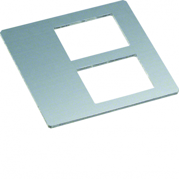 tehalit.VE-EE Płytka montażowa RJ45 21,4X14,8mm aluminium - GBVDM052 - HAGER