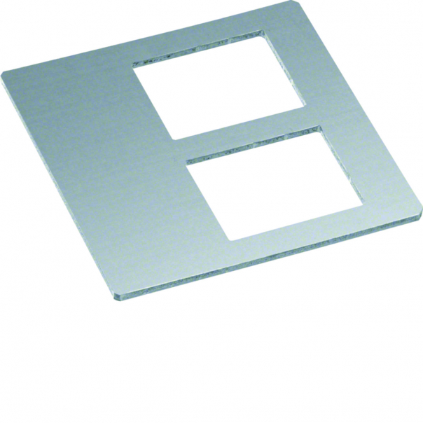 tehalit.VE-EE Płytka montażowa RJ45 19,3X14,8mm aluminium - GBVDM012 - HAGER