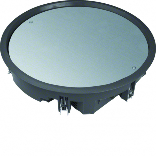 tehalit.VE-EE Pokrywa pełna VDR10 fi275 wykładzina 12mm czarny PA - VDR10129005 - HAGER