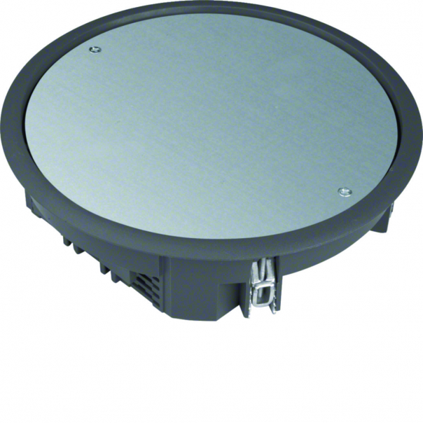 tehalit.VE-EE Pokrywa pełna VDR06 fi215 wykładzina 12mm czarny PA - VDR06129005 - HAGER