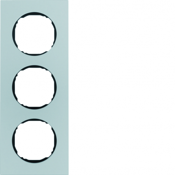 R.8 Ramka 3-krotna, aluminium - 10132674 - HAGER