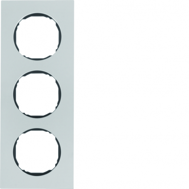 R.8 Ramka 3-krotna, stal szlachetna - 10132614 - HAGER