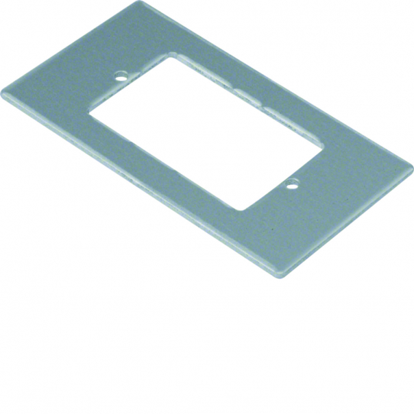tehalit.GB-EG Płytka montażowa GTVD2/300 MULTIMED 25x39 aluminium - GTVDM331 - HAGER