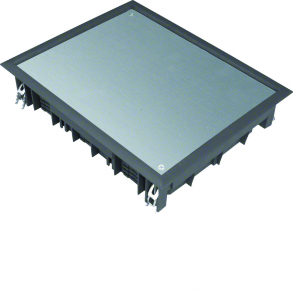 tehalit.VE-EE Pokrywa pełna VDE09 200x253 wykładzina 5mm czarny PA - VDE09059005 - HAGER
