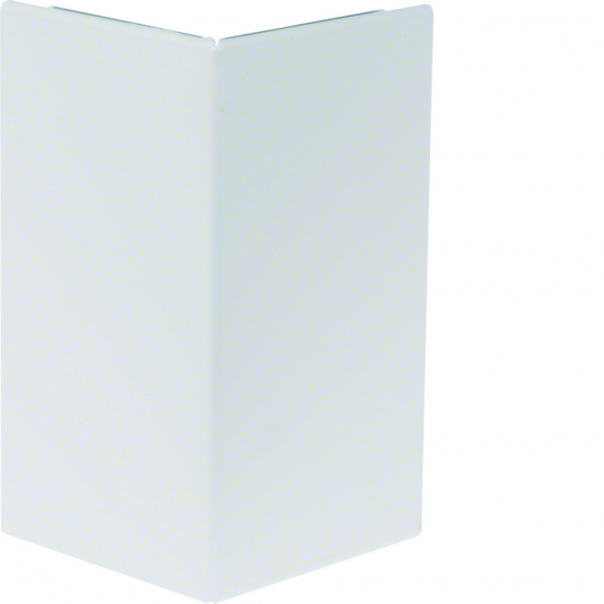 tehalit.BRS Pokrywa kąta zewnętrz. do kanałów z pokrywą 120mm stal biały - BRS1202A9016 - HAGER