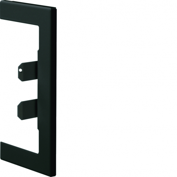 tehalit.BRN65/ BR65 Maskownica na przebicie w ścianie 65x130, czarny - BR65130W9011 - HAGER