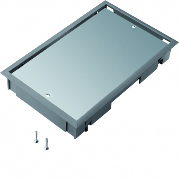 tehalit.VE-EE Pokrywa pełna płytki montaż E04 147X247 5mm PA stalowy - BDE04057011 - HAGER