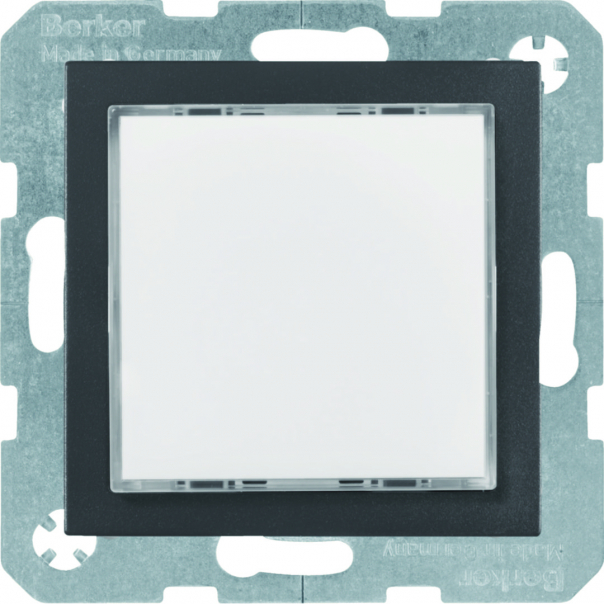 B.x Sygnalizator świetlny LED podświetlenie białe, antracyt mat - 29531606 - HAGER