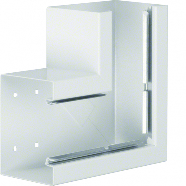 tehalit.BRS Kąt płaski 100x130 stal biały - BRS10013059016 - HAGER