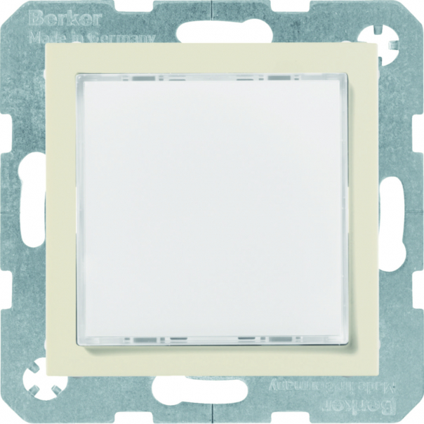 B.Kwadrat Sygnalizator świetlny LED, podświetlenie RGB kremowy połysk - 29518982 - HAGER