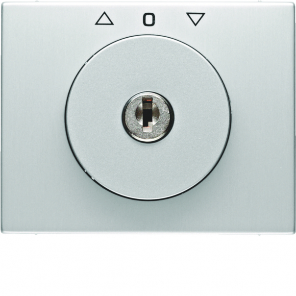 K.5 Płytka czołowa z kluczykiem do łącznika żaluzjowego obrotowego, aluminium - 1079730300 - HAGER