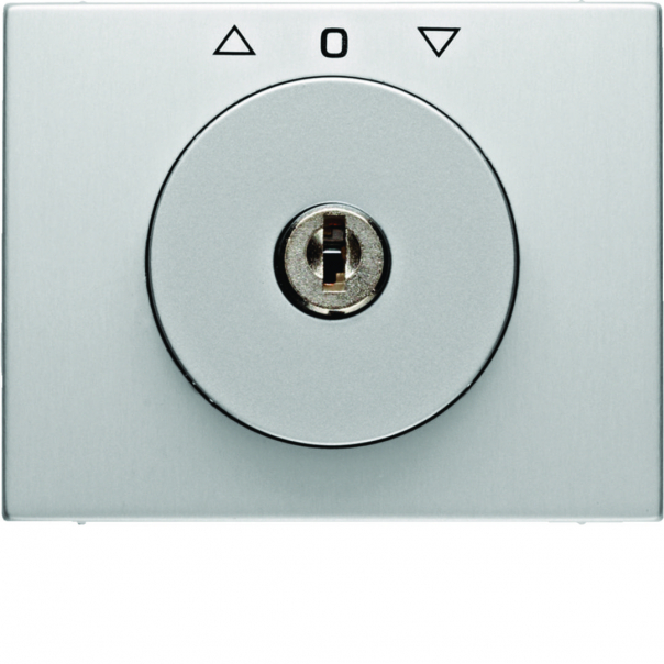K.5 Płytka czołowa z kluczykiem do łącznika żaluzjowego obrotowego, aluminium - 1079720300 - HAGER