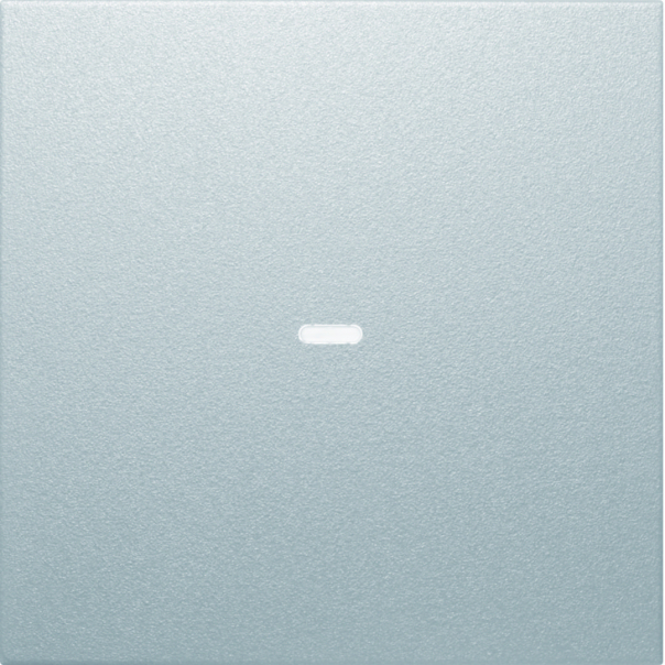 KNX e/s B.x Klawisz z soczewką do modułu przycisku 1-kr, alu mat, lak. - 80960283 - HAGER