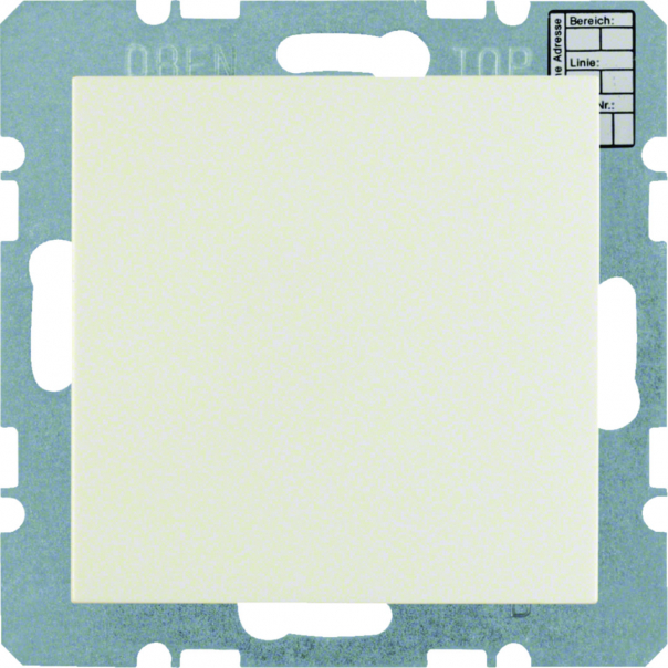 KNX system Berker B.Kwadrat Czujniki CO2 i wilgotności z reg temp kremowy połysk - 75441352 - HAGER