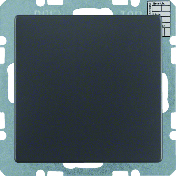 KNX system Berker Q.1/Q.3 Czujniki CO2 i wilgotności z reg temp antracyt aks - 75441326 - HAGER