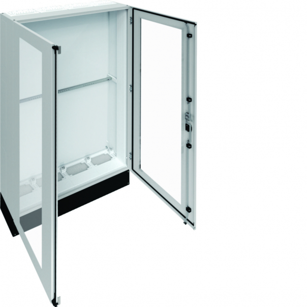 univers Rozdzielnica stojąca IP55/II 1050x1850x275 + cokół 200mm, drzwi transp. - FR24L2 - HAGER