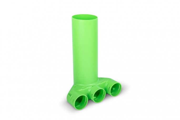 Skrzynka rozprężna SR-VENT 75x3 -KPL (8 szt/opak) - 12531 - TTPLAST