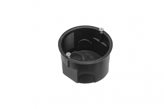 PK 60 Lux z wkrętami, czarna - A.0002 - PAWBOL