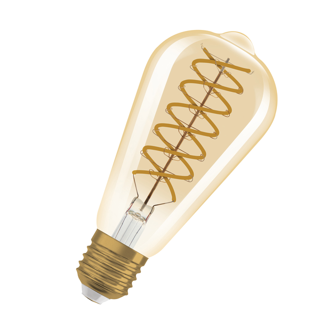 Lampa VINTAGE 1906 LED CLASSIC EDISON DIM 8.8W 824 Gold E27 - 4099854137846 - LEDVANCE