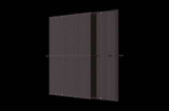 MODUŁ PV TRINA 445W, VERTEX S+, HALF-CUT, N-TYPE, BIFACIAL, CZARNA RAMA, DUAL GLASS, RAMA 30MM, KABEL 1100 MM, KONEKTOR MC4 EVO2 - TSM-445NEG9RC.27 - TRINA