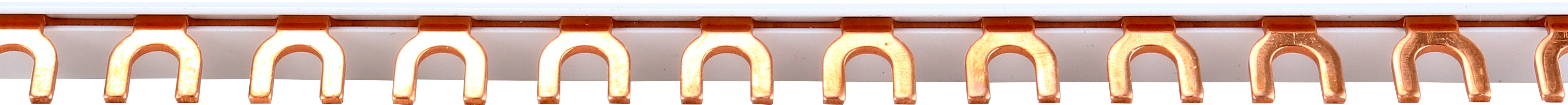 Szyna prądowa łączeniowa 1P 63A 10mm2 (54 mod.) typ widełkowy - VCS-BB-F-1P-63-54M - VECAS