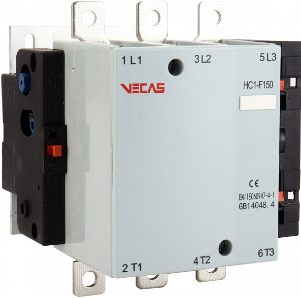 Stycznik mocy 150A AC-3 3P 1NO+1NC 230V AC - VCS-HC1-F-150-11-230 - VECAS