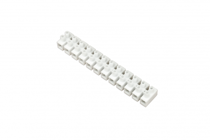 LISTWA ZACISKOWA 12-TOROWA, BIAŁA PS-6. - E.4033 - PAWBOL
