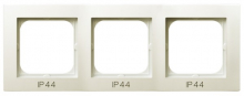 RAMKA POTRÓJNA DO ŁĄCZNIKÓW IP-44 ECRU AS - RH-3G/27 - OSPEL