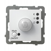 ELEKTRONICZNY CZUJNIK RUCHU BIAŁY AS - ŁP-16G/m/00 - OSPEL