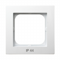 RAMKA POJEDYNCZA DO ŁĄCZNIKÓW IP44 BIAŁY AS - RH-1G/00 - OSPEL
