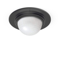 CZUJNIK RUCHU PIR SUFITOWY P/T 360&deg; 1000W IP54 CZARNY IS 360-1 DE - ST032852 - STEINEL