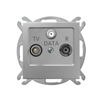 GNIAZDO RTV DATA SREBRO AS. - GPA-GD/m/18 - OSPEL